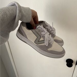 Vans Gray and White Sneakers